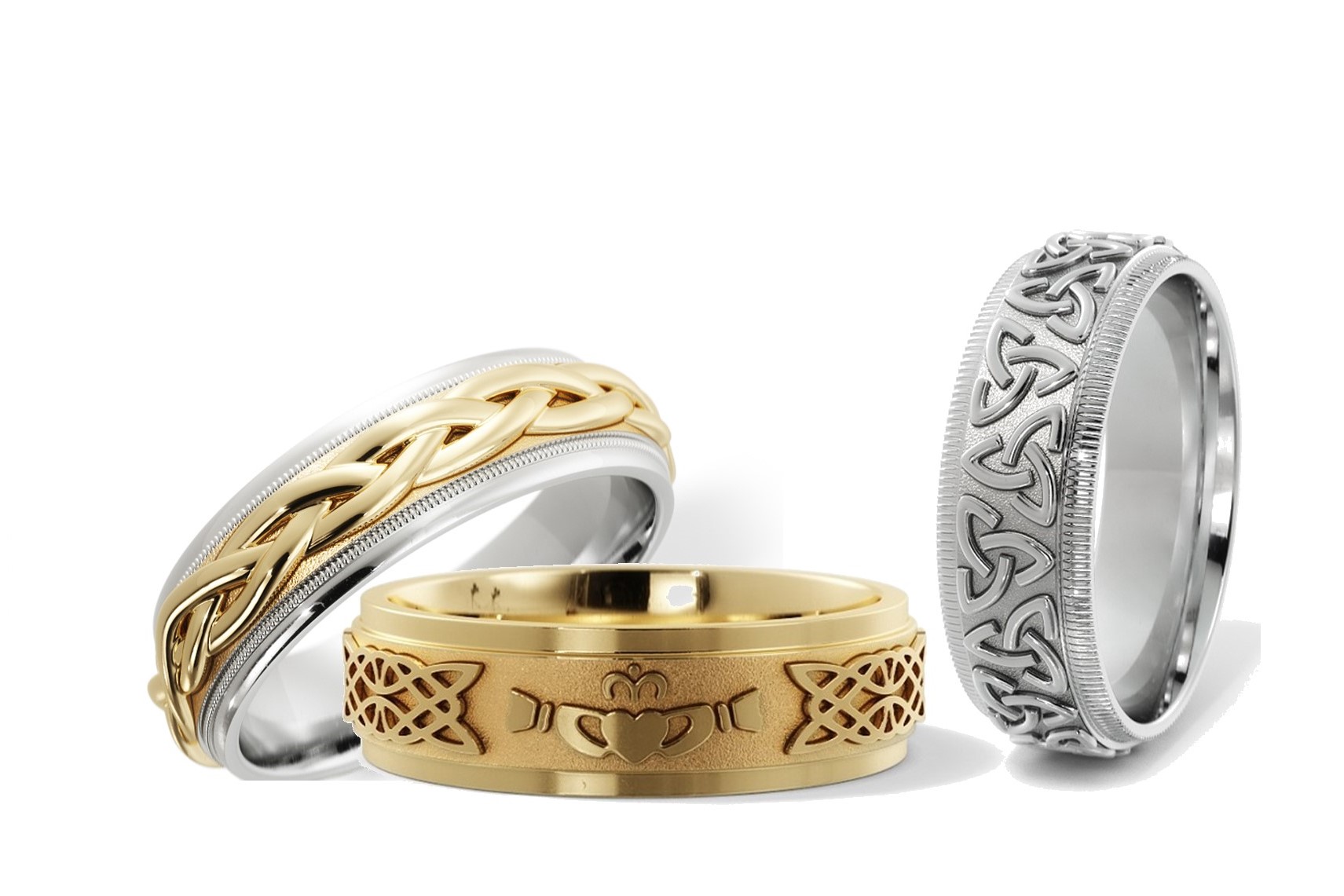Irish Twilight Celtic Ring – Celtic Crystal Design Jewelry